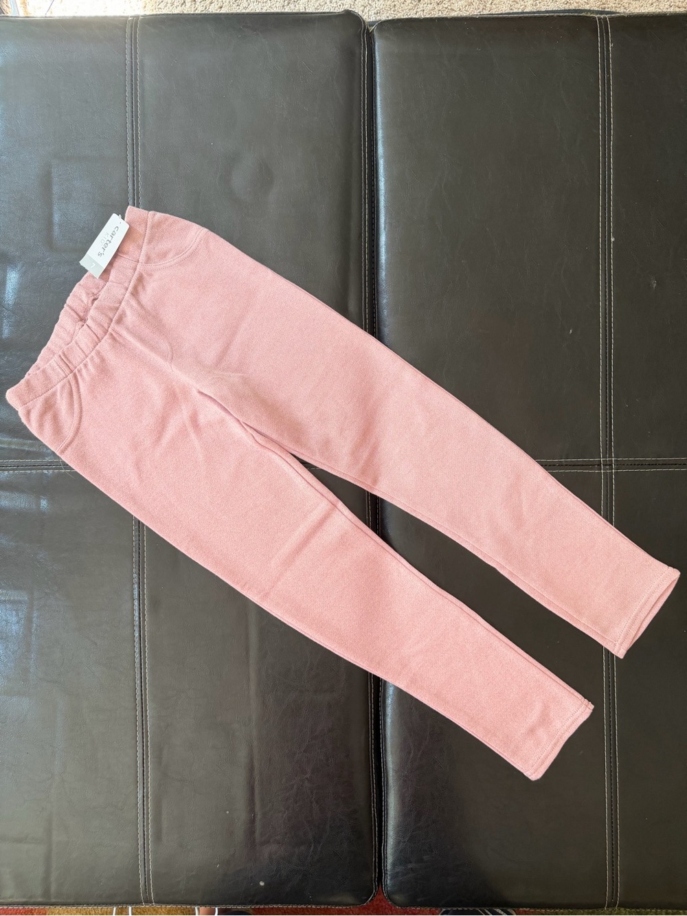 Carter's - Girl’s Sparkly Pink/Rose Leggings
